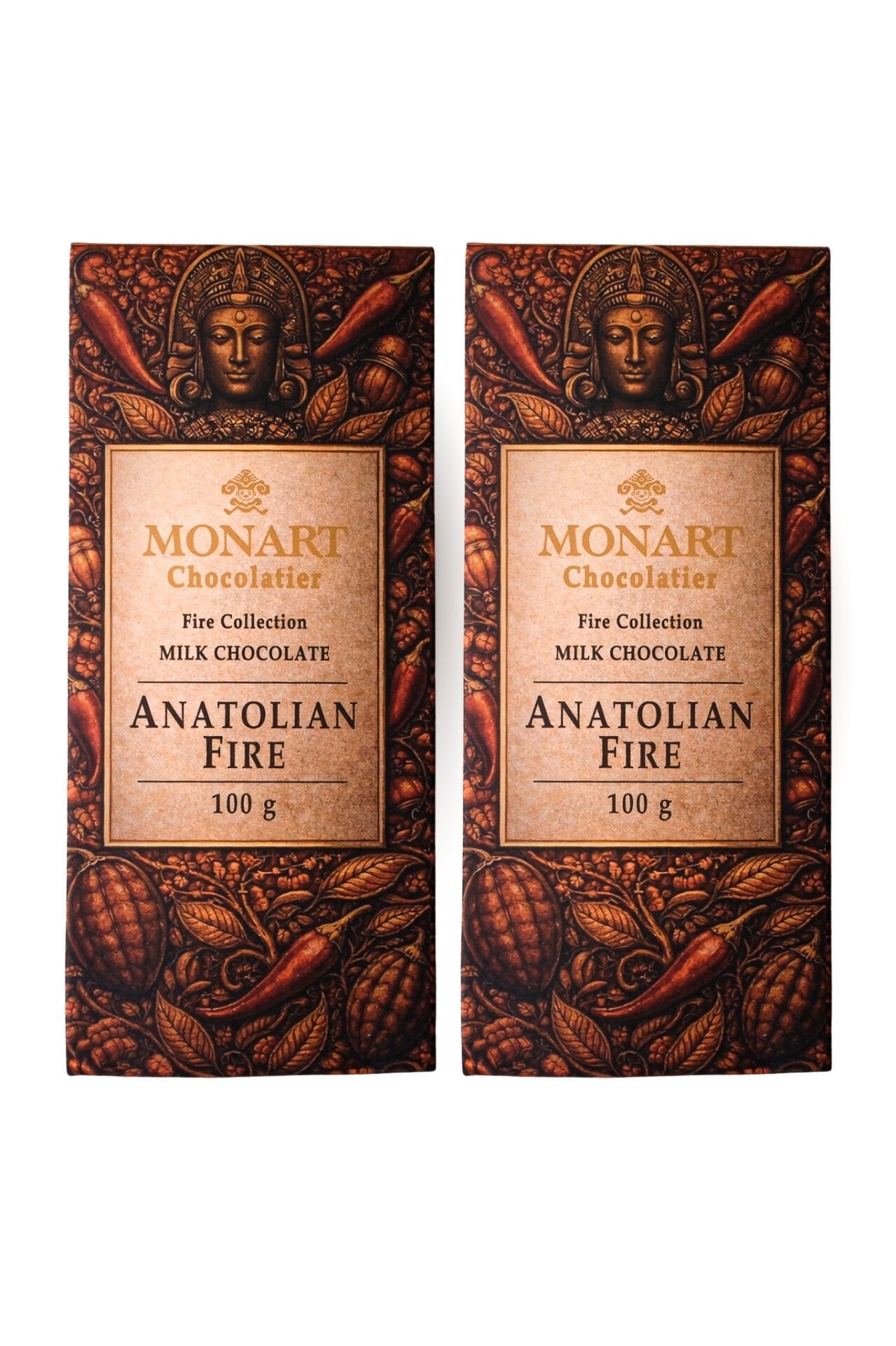 Monart Sütlü Acı Biberli Çikolata